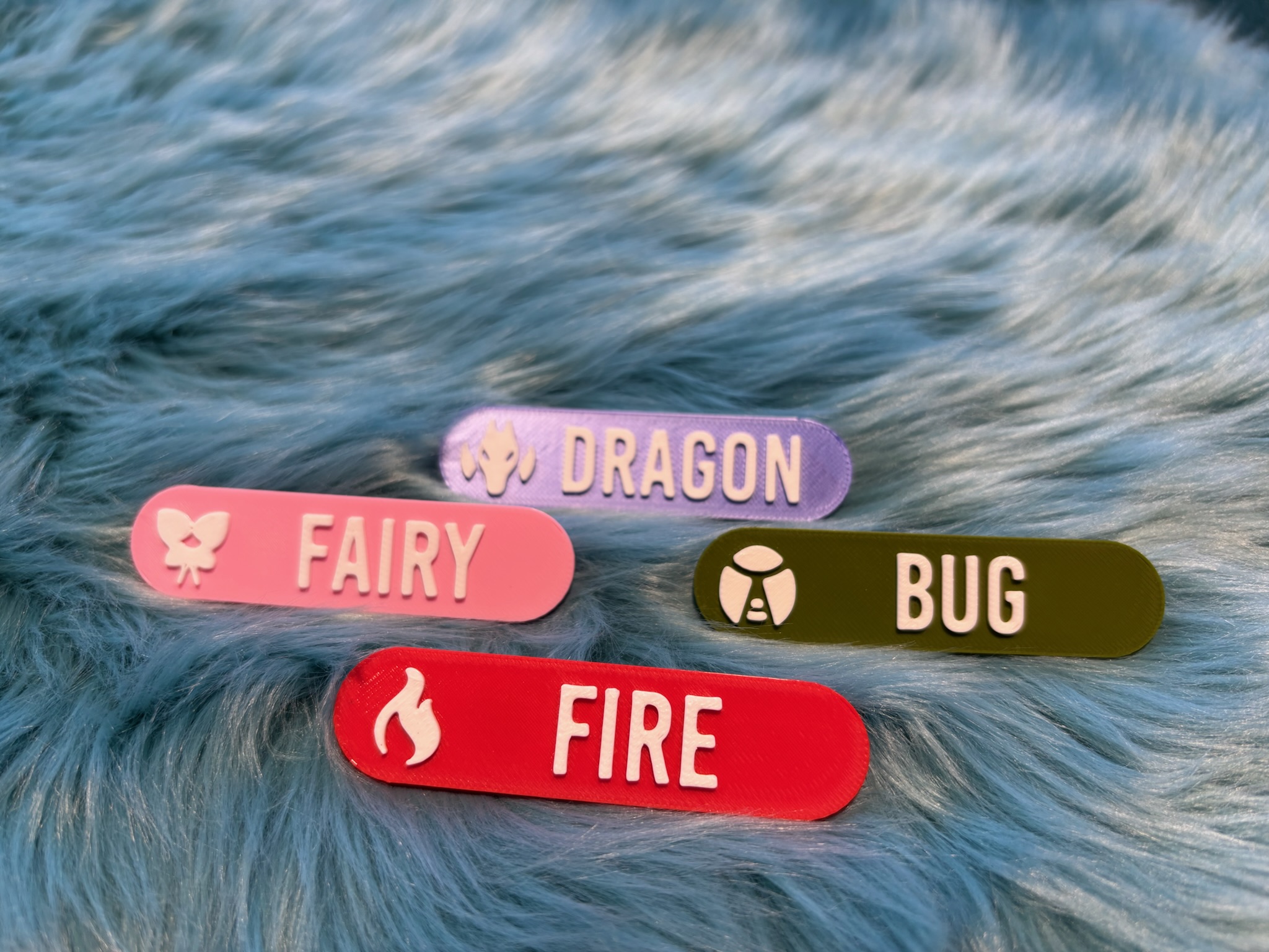 Pokemon Type Pin